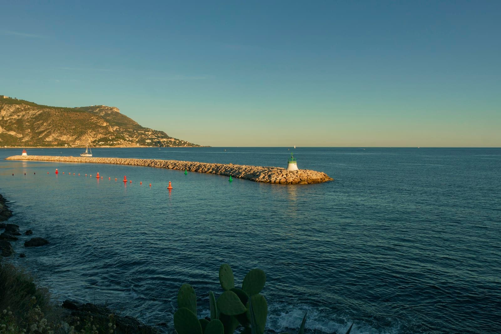 Beaulieu-sur-Mer — a body of water next to a rocky shore